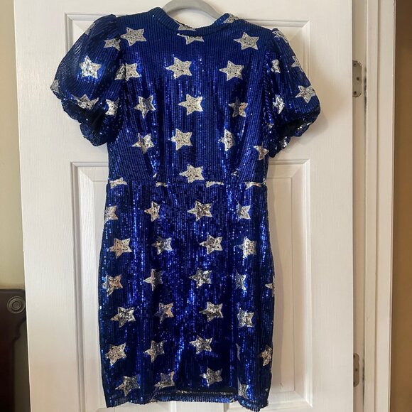 idem ditto Dresses & Skirts - Sequin Blue and Silver Star Party Dress - Perfect for Eras Tour